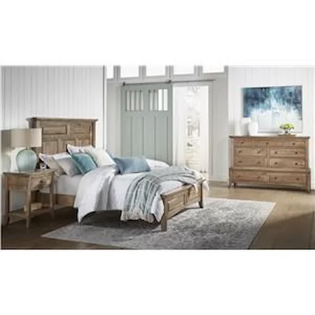 Provence Solid Maple 3pc Queen Bedroom Set